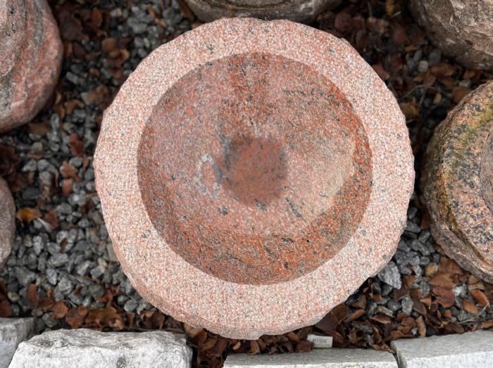 salg af Fuglebad rund poleret skål