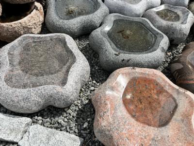 salg af Fuglebad natur indisk to størrelser