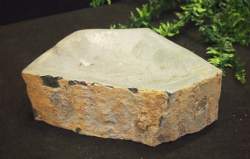 fuglebad naturform basalt