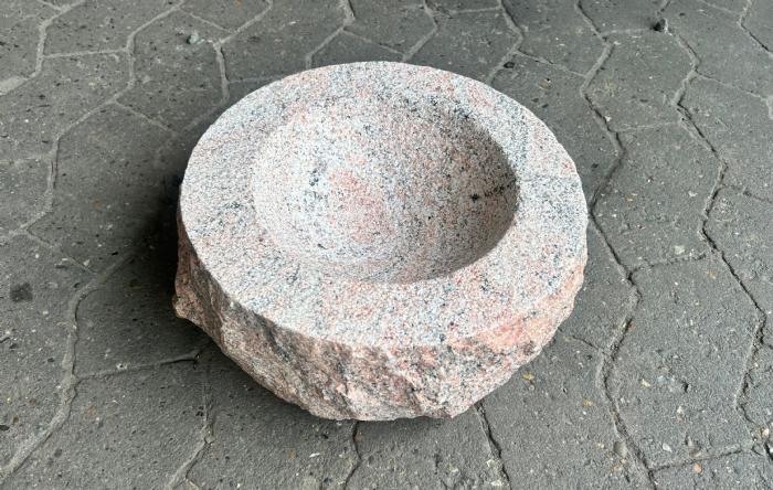 salg af Fuglebad rund indisk granit