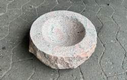 rød granit fuglebad