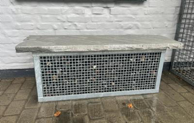 salg af Gabion bænk med svelle