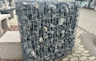 salg af Gabion med sort granit fyld