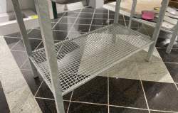 galvaniseret udekøkken stel