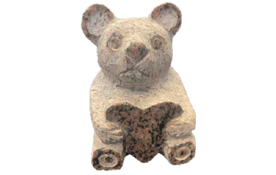 salg af Bamse med poleret hjerte