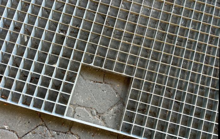 salg af Gitter firkantet 100 x 100 cm