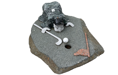 salg af Golfspiller liggende L110 cm