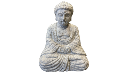 salg af Granit buddha siddende