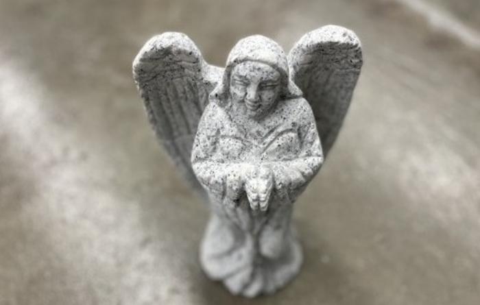 salg af Granit engel H25cm
