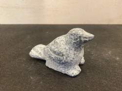 grålig granit fugl
