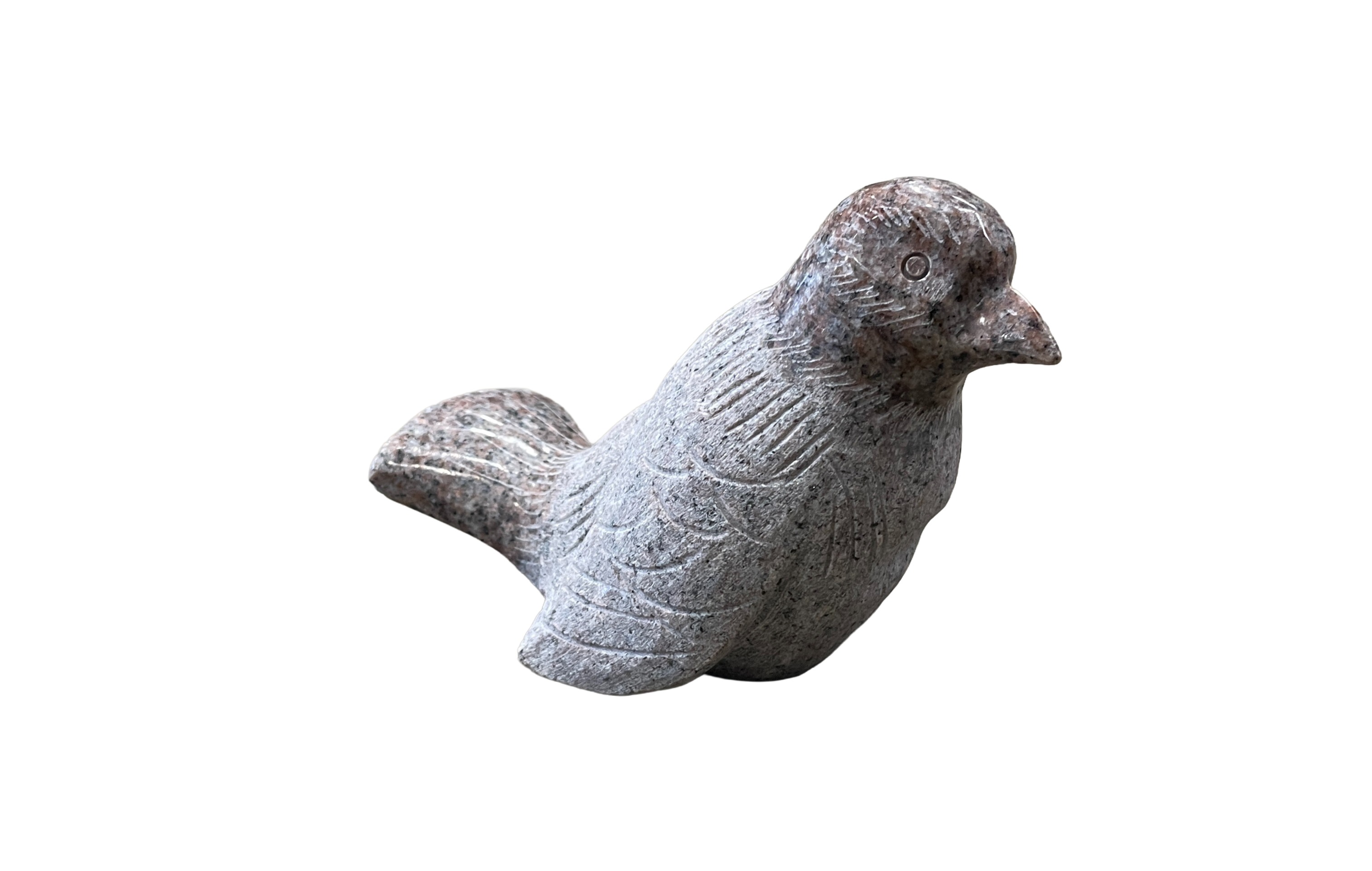 Spurv rød granit