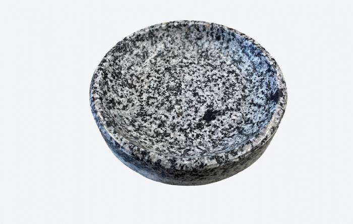 salg af Gråsort granit fuglebad Laura