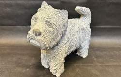 granit hund gråsort granit terrier