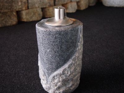 Granit ildsten "Mike" cylinder