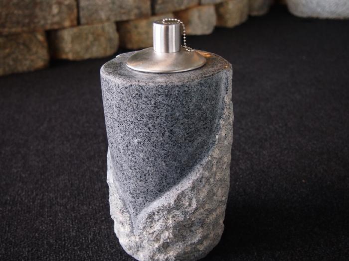 salg af Granit ildsten "Mike" cylinder, råkløvet