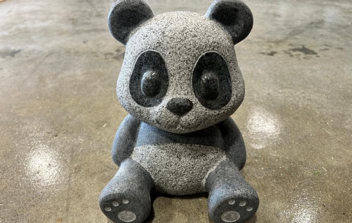salg af Nuttet granit panda