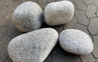 salg af Granit pebbles store pyntesten