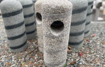 salg af Granit pullert havelampe