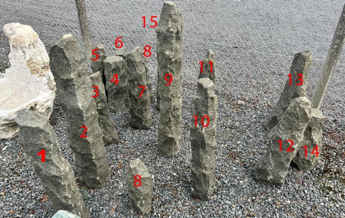 salg af Granit stick nr. 1, højde ca. 78 cm