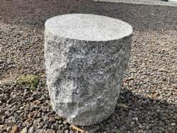 taburet grå granit lys