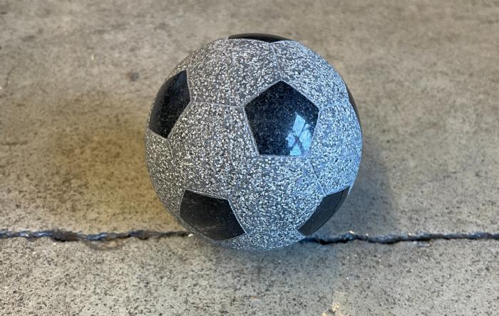 salg af Granitfodbold - Sort