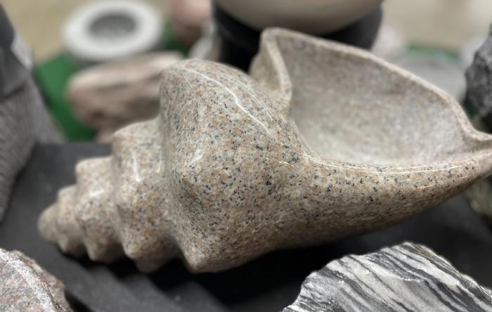 salg af Fuglebad konkylieform