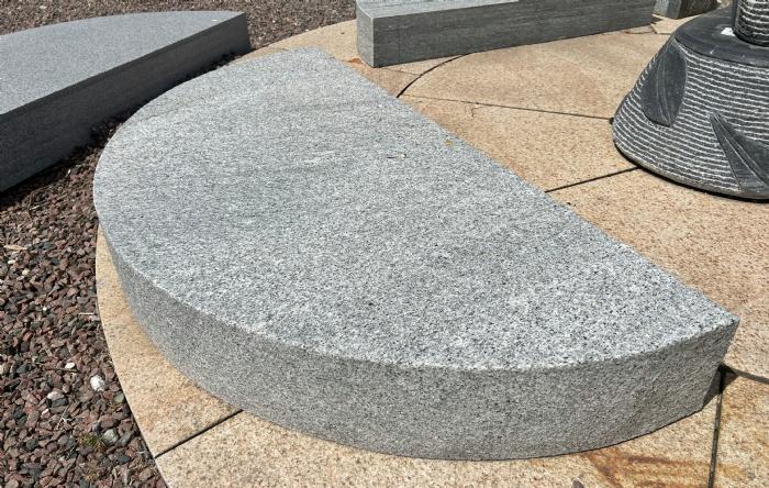 salg af Trappetrin radius grå indisk granit