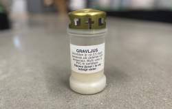 salg af Gravlys til kirkegård