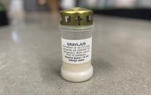 Gravlys til kirkegård