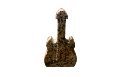 salg af Guitar rød granit H15 cm