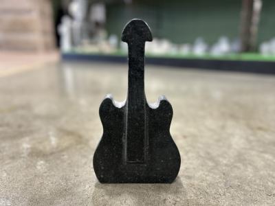 salg af Guitar sort granit H25 cm