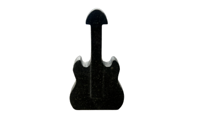 salg af Guitar sort granit H25 cm