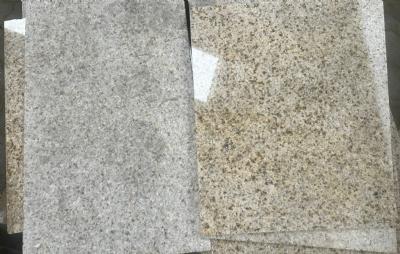 salg af Gul granit fliser rest parti