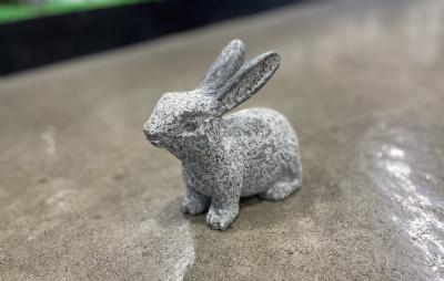 salg af Hare L15 cm blå m. øre ned