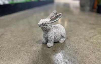 salg af Hare L15 cm blå m. øre ned