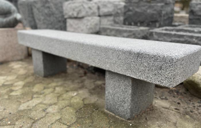 salg af Havebænk Mona gråsort granit