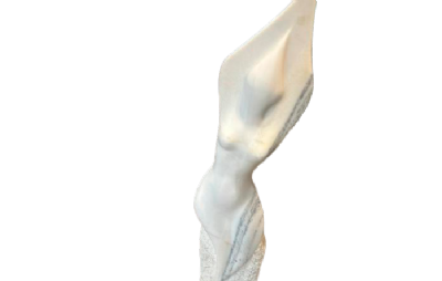salg af Skulptur hvid dame