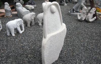 salg af Hemant skulptur hvid marmor