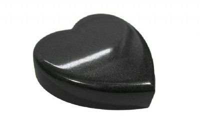 Hjerte poleret granit 20x20 cm