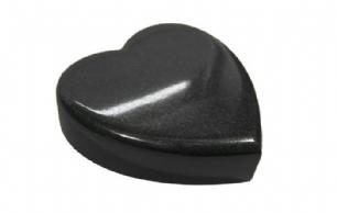 Hjerte poleret granit 20x20 cm