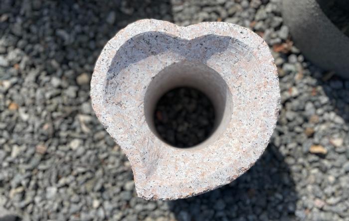 salg af Hjerte vende vase limet