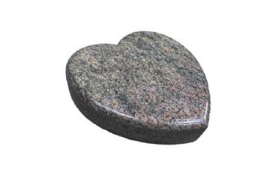 salg af Hjerte poleret granit 20x20 cm