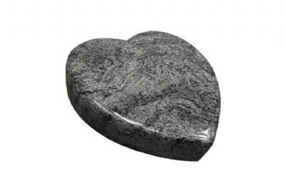 salg af Hjerte poleret granit 20x20 cm