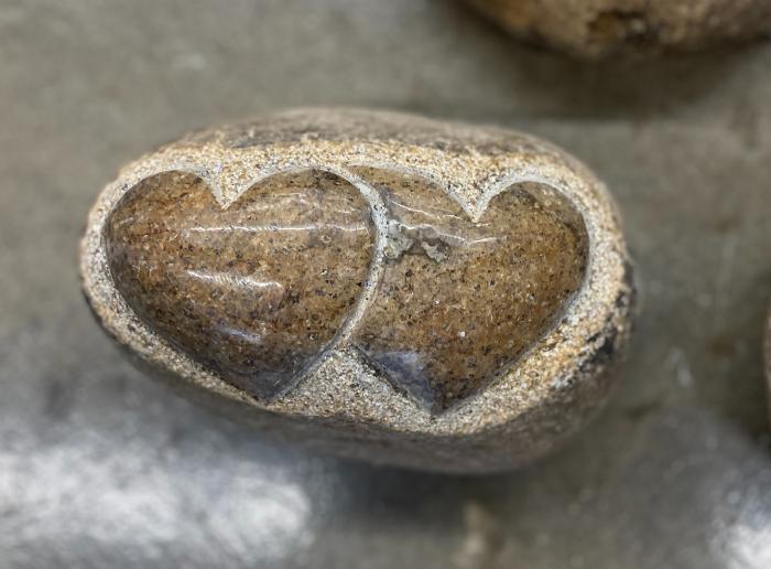 salg af Hjertesten natur dobbelt L18