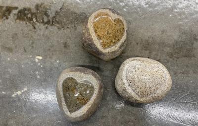 salg af Hjertesten natur enkelt