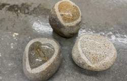 hjerte enkelt natursten