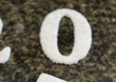 salg af Husnumre glas - Nr. 0