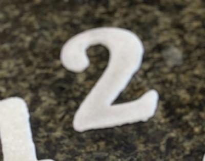 salg af Husnumre glas - Nr. 2