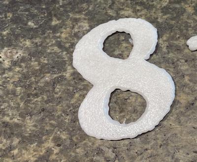 salg af Husnumre glas - Nr. 8