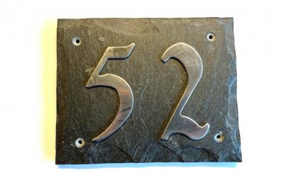 salg af Skiferplade til husnumre